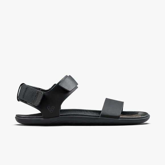 Vivobarefoot Womens Sensus Yin Sandal in Obsidian - Picture 7 of 13